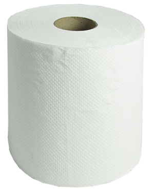 Рушник паперовий целюлозний (190мм/75м/d60мм-600відривів) 2-х шарові, рулонні ТМ М'яко